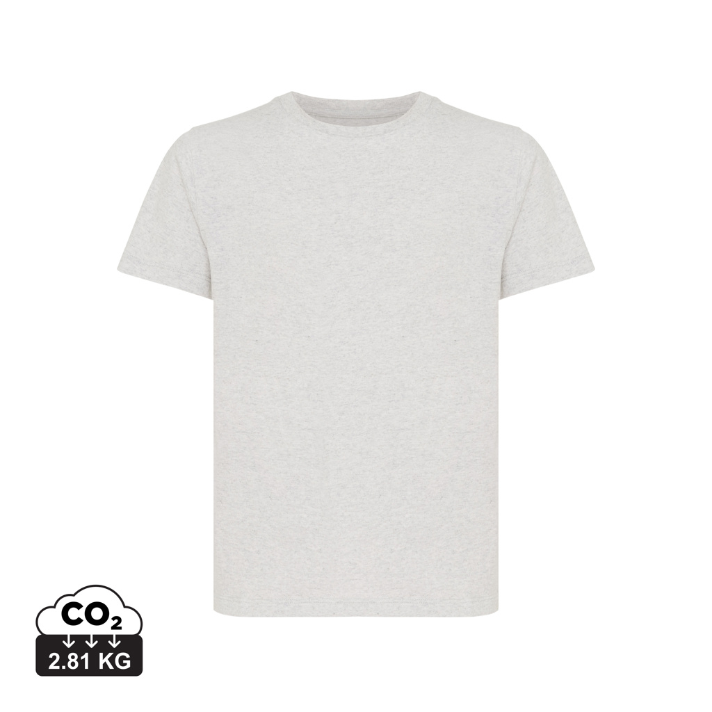 T-shirt promotionnel Enfant coton bio 160g Koli Iqoniq light heather grey